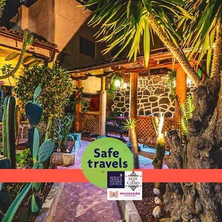 Hotel Del Carmen Tlalpujahua de Rayón المظهر الخارجي الصورة