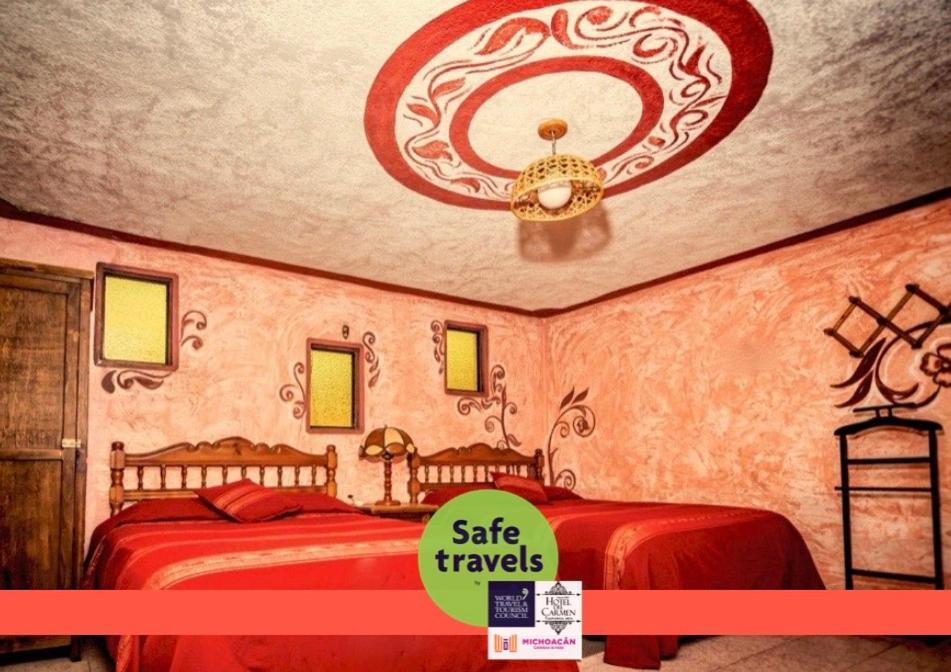 Hotel Del Carmen Tlalpujahua de Rayón المظهر الخارجي الصورة