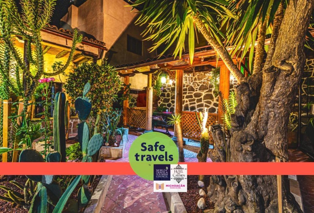 Hotel Del Carmen Tlalpujahua de Rayón المظهر الخارجي الصورة