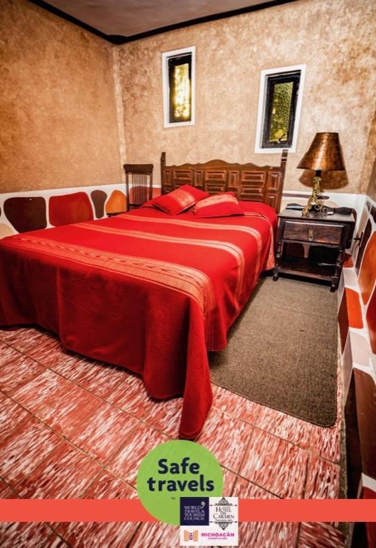 Hotel Del Carmen Tlalpujahua de Rayón المظهر الخارجي الصورة
